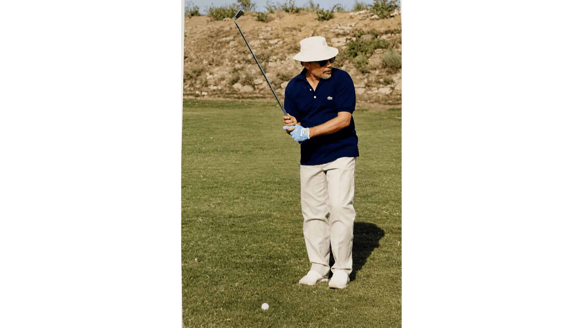 Archival photograph — Golf on the fairway