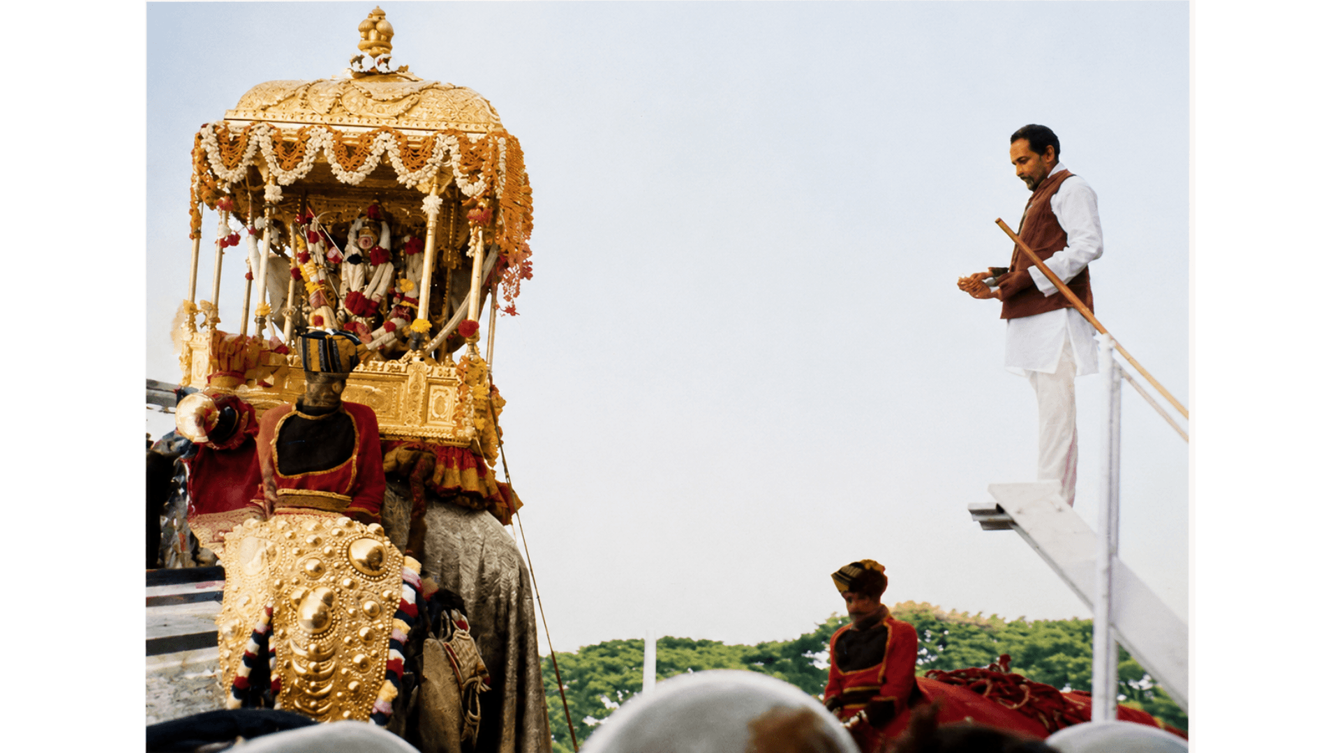 Archival photograph — At the Mysuru Dasara procession