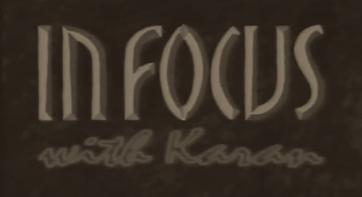 Video still — In Focus: Ramakrishna Hegde (Part 1)