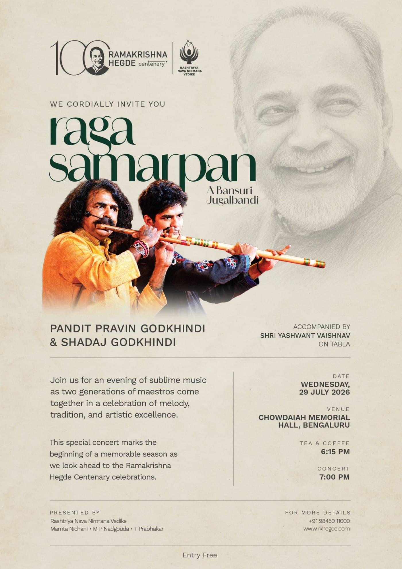 Raga Samarpan — A Bansuri Jugalbandi